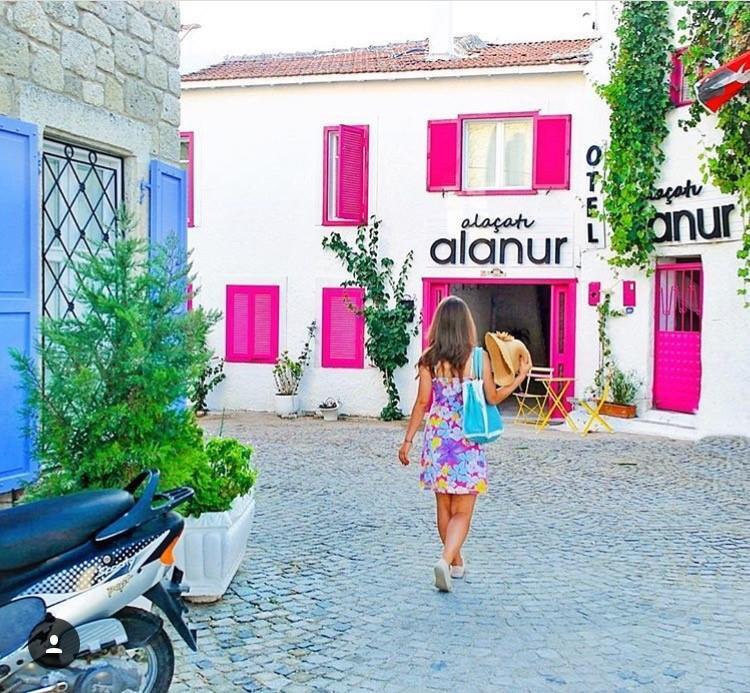 Alacati Alanur Otel Exterior photo
